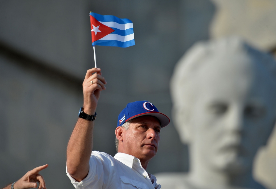 Miguel Diaz-Canel kubai elnök
